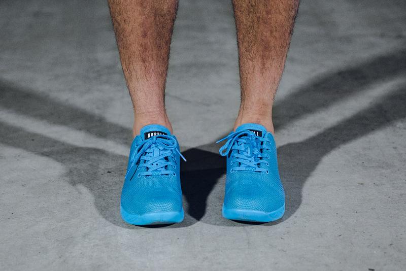 Men's Nobull Bright Blue Trainers Blue | SG E2205B